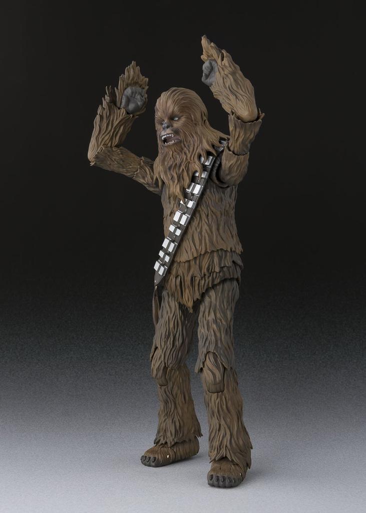 TAMASHII NATIONS Star Wars Chewbacca NEU 170 mm bemalte bewegliche Figur SHFiguarts (Eine Hoffnung) Ca.. ABS und PVC
