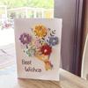 Handmade Crochet Greeting Cards, Cute Amigurumi Card Set For Valentine's Day Birthday Teacher's Day Mother's Day Christmas