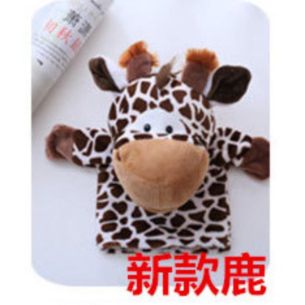 Ventriloquism Animal Hand Puppet Doll Mouth Can Move Parent-child Game Storytelling Cartoon Gloves Doll Can Open Mouth