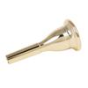 Tuba Mouthpiece Solid Durable Brass Construction Silver Plated Musical Instrument Accessories