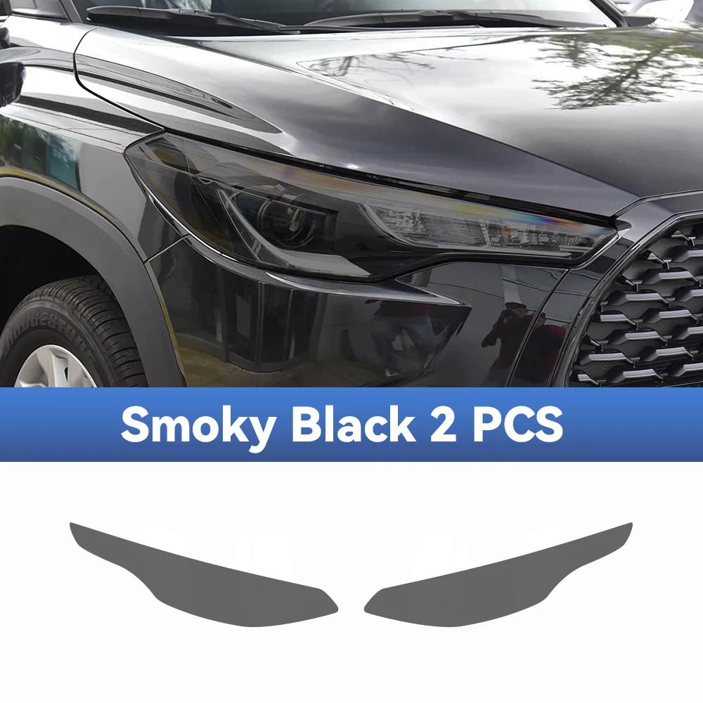 For TOYOTA COROLLA CROSS -2026 Car Headlight Protective Film TPU Pre Cut Anti-Scratch Headlight Vinyl Film Accessories
