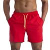 Men's Summer Beach Shorts: Waterproof, Double-Layer, Plus Size, Casual, Quarter-Length Swim Trunks