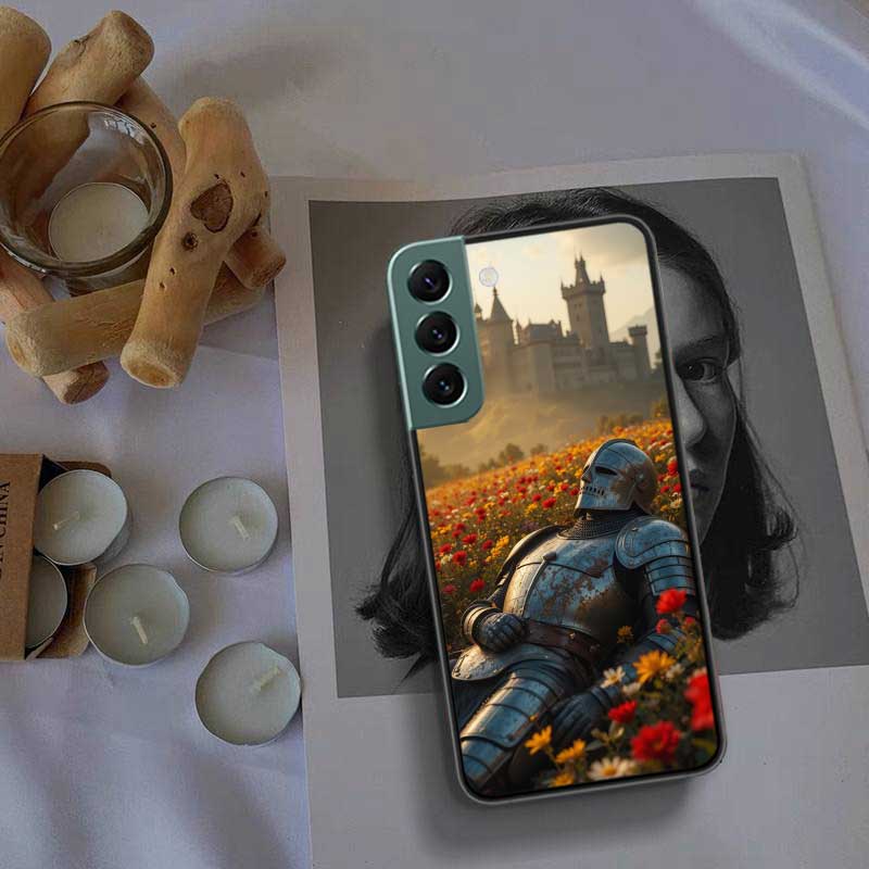 Flower Knight of the Light Phone Case For Samsung Galaxy S22 S25 Ultra S21 S10 Plus S26 Edge S20 S23 S24 FE Cover Silicone S