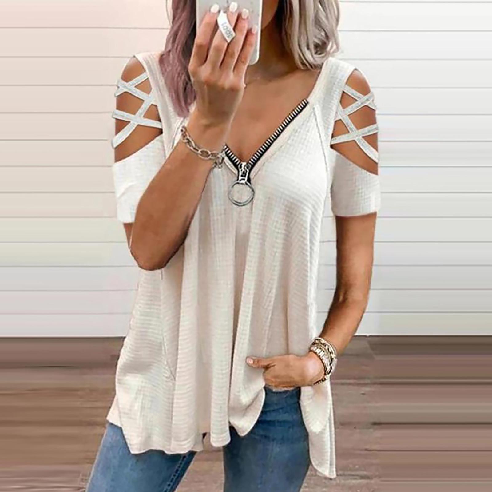 

Женская мода Элегантный пуловер с цветочным принтом и пуговицами Повседневный нижний верх M белый