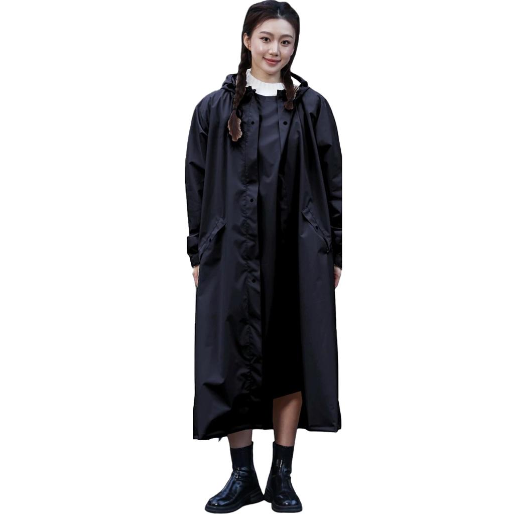 Bicycle Raincoat Waterproof x High Water Resistance Rainproof Storage Bag Rainy Season Moped Backpack Rain Super Stylish [LLWAAV] Women's Raincoat,