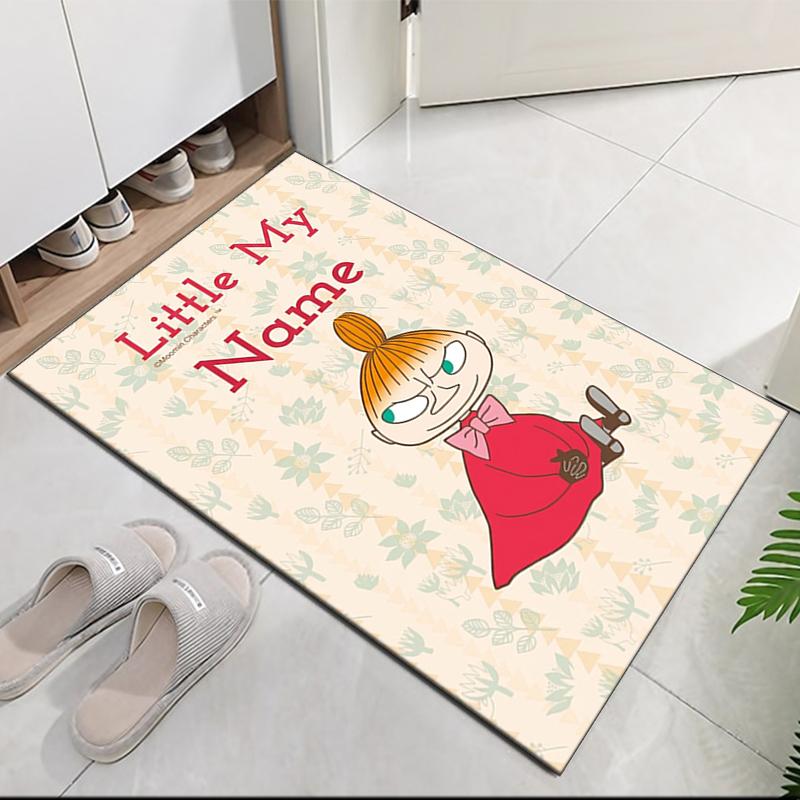 Custom Name Little My Printed Carpet, Rug for Office Chair Living Room Bedroom Kitchen Room Decor Gifts.