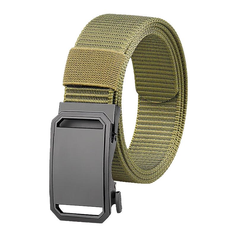 Men's Automatic Buckle Nylon Canvas Belt
