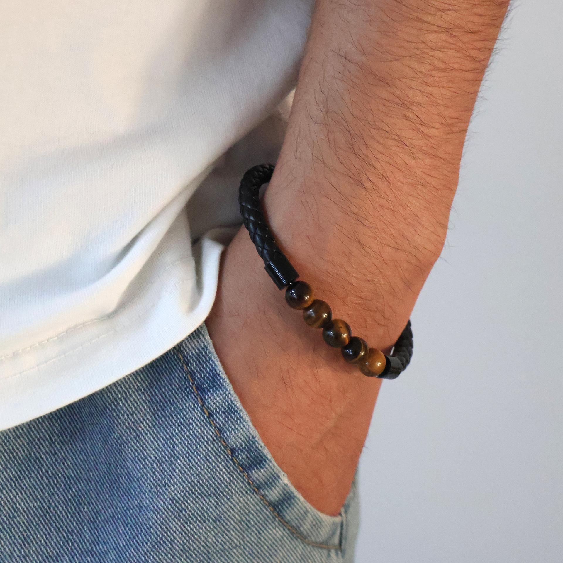 

Men Bracelets For Fashion Jewelry чорний