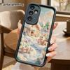 Phone Case: 2D Flat, Suitable for Samsung Galaxy A34 A35 M05 M06 S20 S22 S21 FE Plus 5G Protective Case, Rabbit Sled, Perfect Christmas and Halloween 