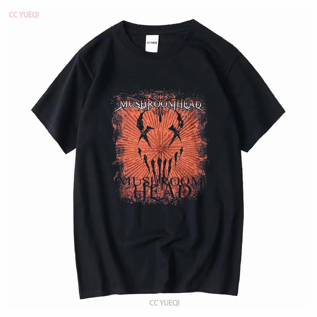 Mushroomhead Metal Avantgarde Death Concert Band Black T Shirt Aop Med Long Or Short Sleeves Vintage Washed Designer Clothes