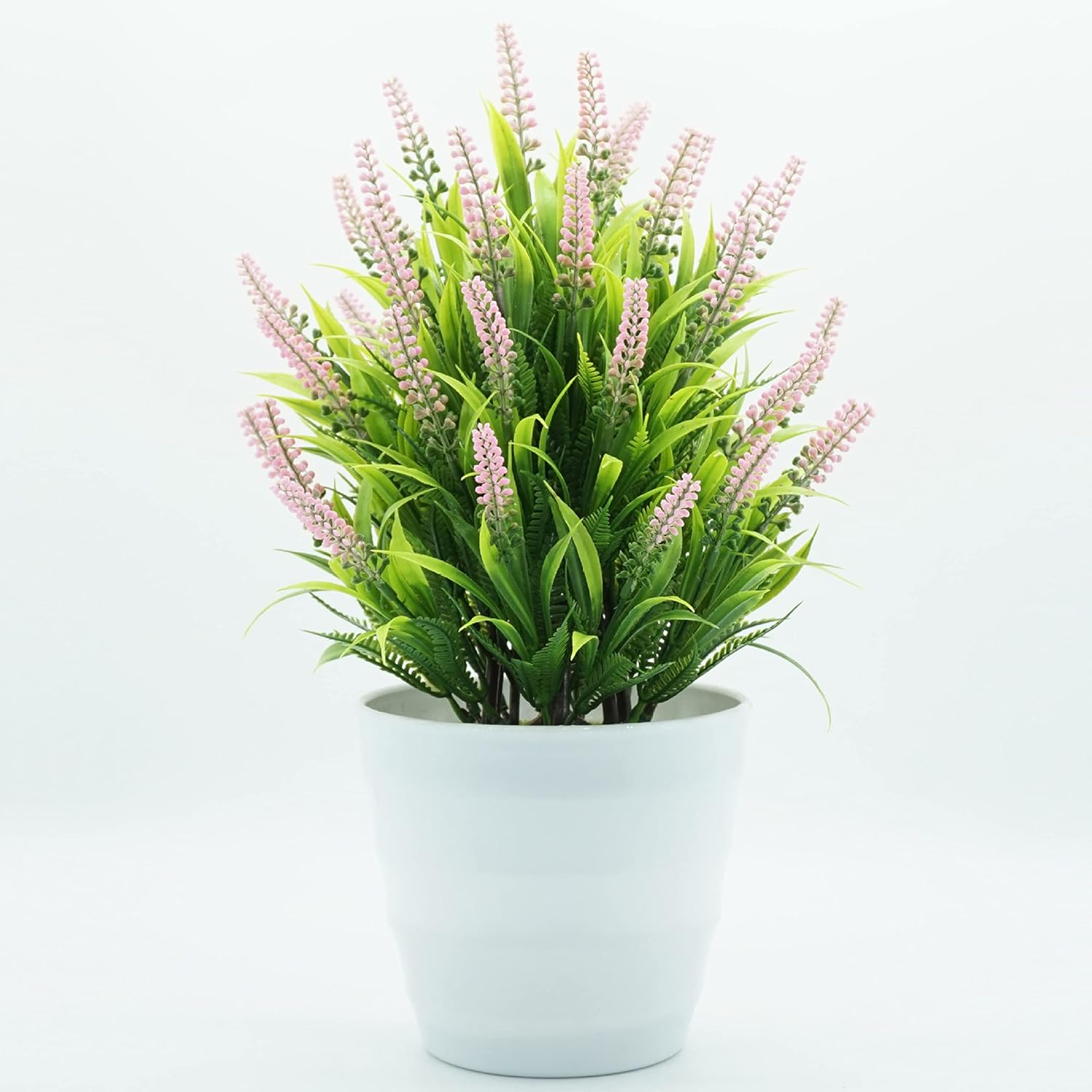 

Lavender Artificial Flower Pot Artificial Bonsai Interior Decorations Suitable for Home Office Living Room Decoration рожевий