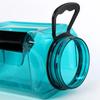 2.4L Large Capacity Fitness Water Bottle,BPA Free Portable Sports Bottle for Camping Gym Cycling,Men's Plastic Water Bottle