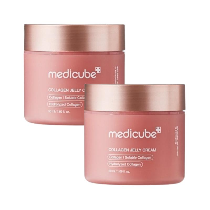 Medicube Collagen Jelly Cream 50ml – Hydrating Gel Cream with Collagen & Niacinamide, Lightweight Moisture Care
