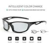 Comfortable Anti-glare Polarized Photochromic Sunglasses For Men With Uv400 Protection
