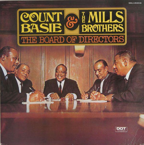 

LP Record COUNT BASIE THE MILLS BROTHERS Board Of Directors SMJ6003 DOT 1973 Japan Jazz Used