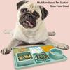 Tappetino Lick per Cani Ciotola a Alimentazione Lenta Silicone per Uso Alimentare Ventosa Tappetino Lick con Ventosa Animale Domestico Piatto a Alimentazione Lenta Articoli per Animali Domestici