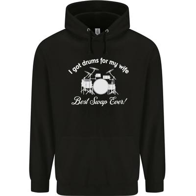 Drums for My Wife Drummer Drumming Hoodie