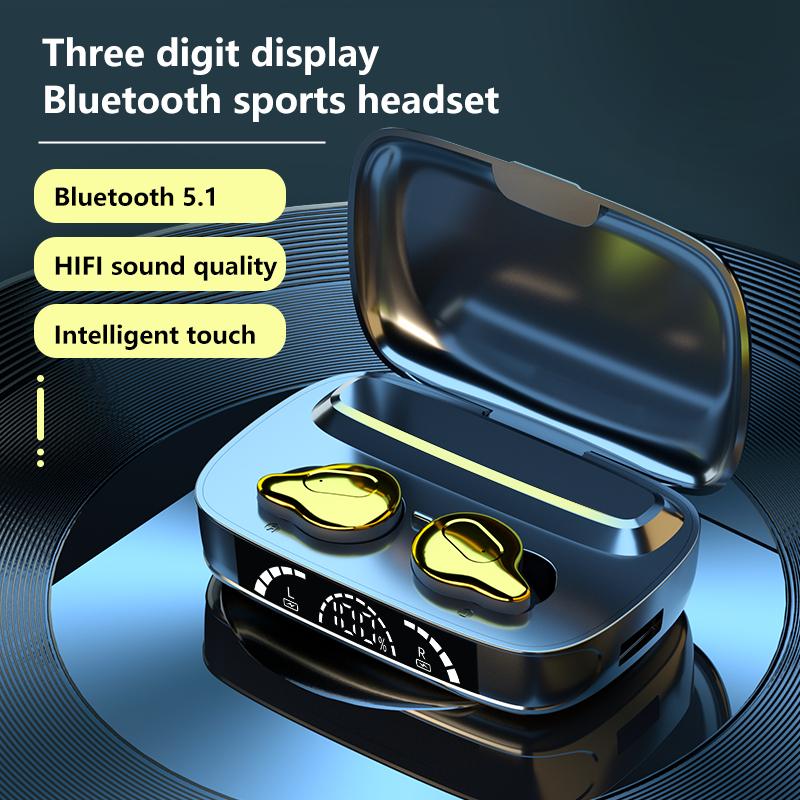Stereo Wireless Headset IPX7 Waterproof 