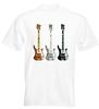 Camiseta Rickenbacker Baixo Chris Squire Bruce Foxton Jam