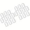 10 Pack Toe Protectors, Finger Guards, Anti-Abrasion, Sweat-Proof, Waterproof, Transparent Protectors, No Electricity Or Batteries Required