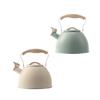 Whistling Tea Kettle Universal for All Stovetop with Ergonomic Handle Teakettles for Kitchen Outdoor Home Camping Apartment