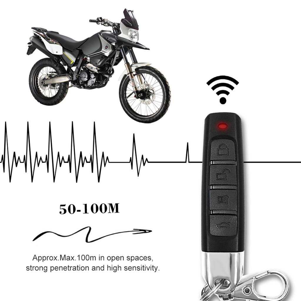 2 Packs 43300CMHz Car Alarm Garage Door Remote Controller Duplicator Clone   Scanner Transmitter Security Alarm Electronic Gates 4 Keys Remote Cont