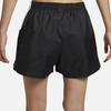 Nike Einfarbige Logo-Print Elastische Shorts Damen Shorts Schwarz DQ3355-010
