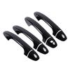 Glossy Black ABS Car Exterior Side Door Handle Cover Cap Trim Decor Set Fit for Toyota RAV4 2013 2014 2015 2016 2017 2018