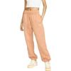 Nike Solid Logo Cuffed Loose Knit Joggers Women Bottoms Amber-Brown DQ5887-225