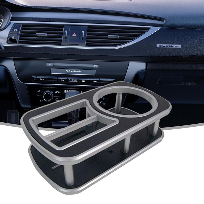 Car Dashboard Drink Rack Multi Functional Car Organizer Box with Cup Drink Holder Car Bottle Holder Phone Mount Interior Parts
