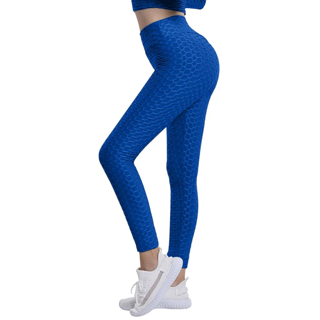Damesmode Hoge Elasticiteit Sport Bodybuilding Cropped Broeken Fitness Vrije Tijd Yoga Hip Bubble Broeken