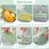 Press Type Ice Cube Maker Silicone Ice Tray Making Mold Creative Storage Box Lid Trays Bar Kitchen Square Cubic Container Set