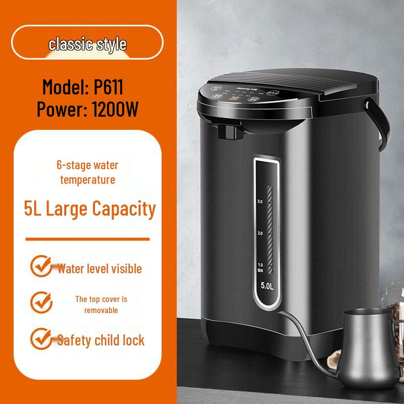 Jiemengzhe 5L Smart Thermostatic Electric Kettle