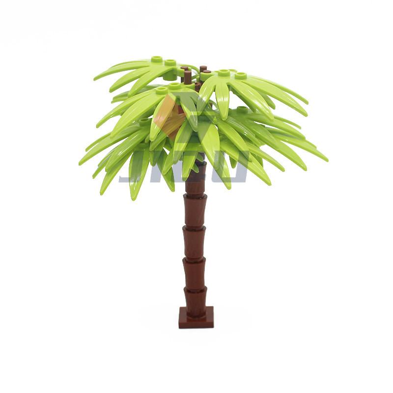 Non-Toxic City Friends Series Parts Flowers Potted Trees Shop Farm Building Blocks Moc Locking City Accessories Brick For Kid Toys Gifts