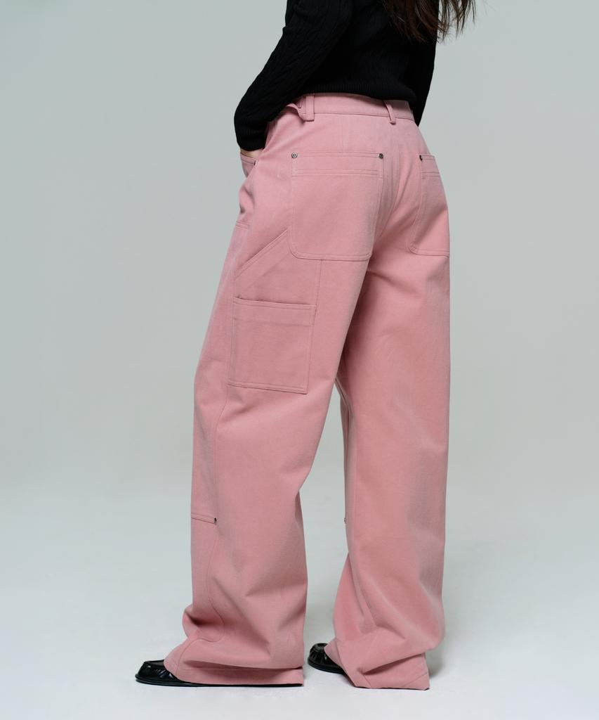ERA Women Wide Carpenter Pants - Dusty Pink