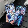 Genshin Impact Kamisato Ayaka Soft Phone Case for iPhone 16 16E 17 Air 15 Pro Max 14 Plus 13 Mini 11 12 7 Black Cover Back Shell