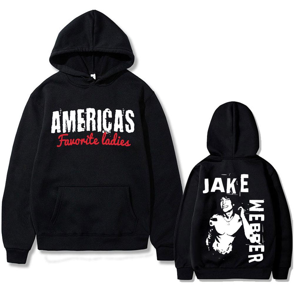 Amerikas beliebteste Damen-Hoodies mit Jake Webber und Johnnie Guilbert – Herrenmode, lässiges Sweatshirt, Oversize-Hoodies