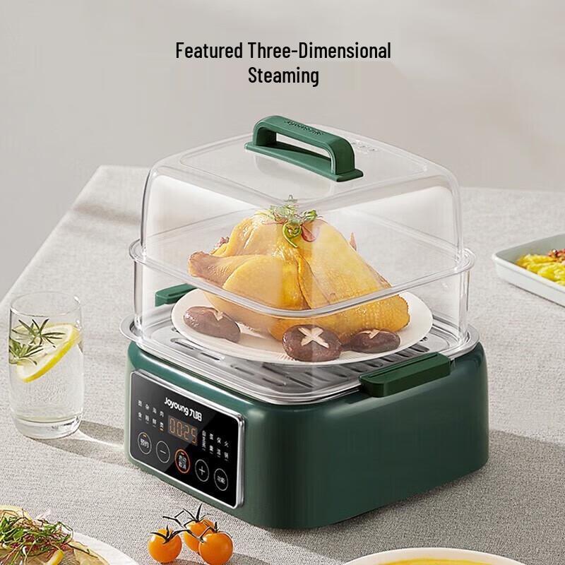 Joyoung 13.5L Multi-function Electric Steamer & Cooker CN Plug (adapter Included)