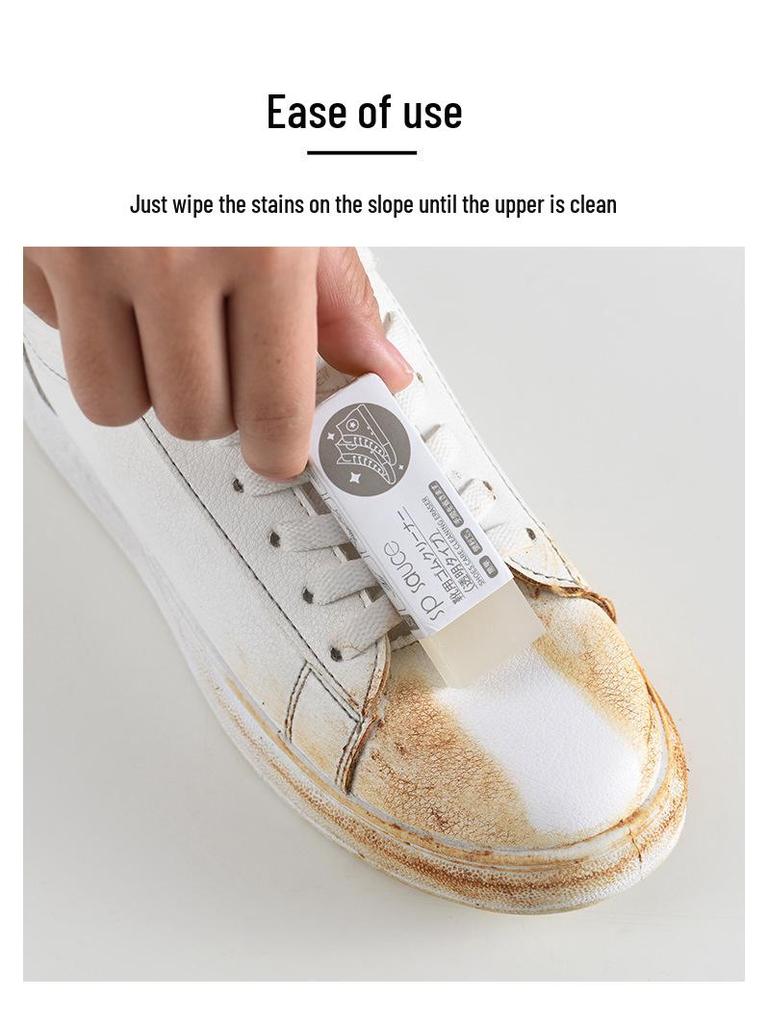 Japanese Deerskin Suede Eraser Sneakers with Special Brush for Cleaning and Care