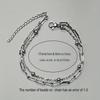 Stainless Steel Layered Bracelet, Double Layer Bracelet for Women, Classic Minimalist Chain Bracelet