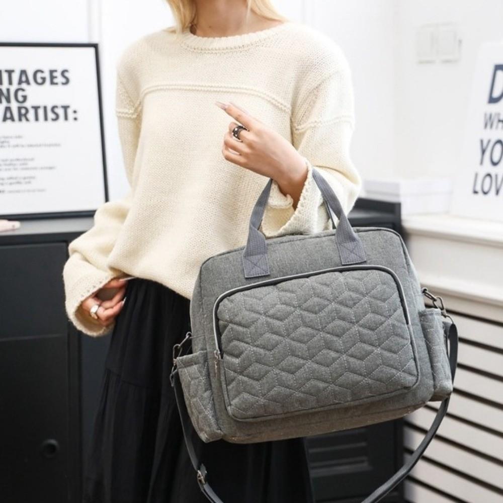 Wasserdichte Wickeltasche Große Kapazität Umhängetasche für die Mutterschaft Tragbare Babywindeltasche Für die Mutterschaft