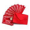 High Quality Christmas Envelopes Pack of 10 with Hanging Rope for Cards