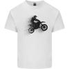 Abstract Motocross Rider Dirt Bike Unisexs Light Cotton TShirt