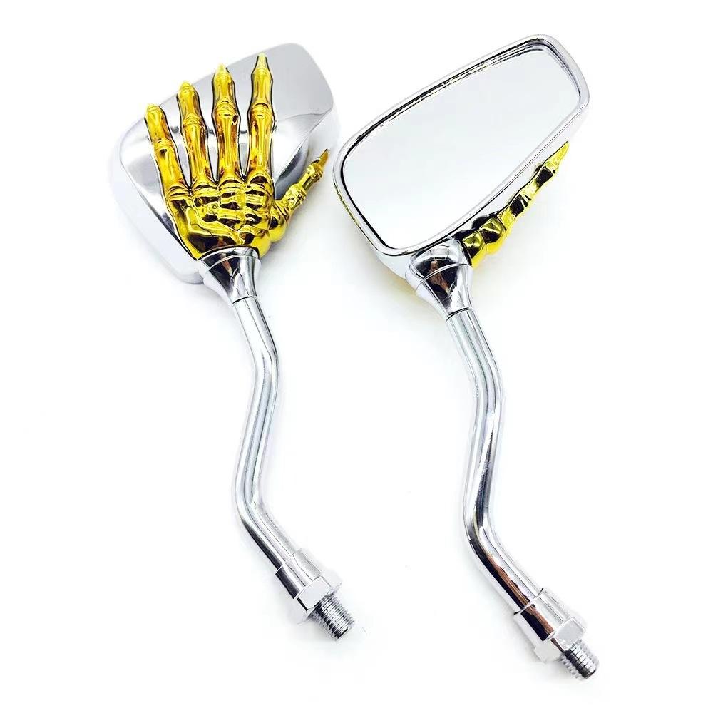 Motorcycle Rearview Mirror Motorcycle Modified Personalized Ghost Hand Reflector Universal Ghost Claw Motorcycle ReversingMirror