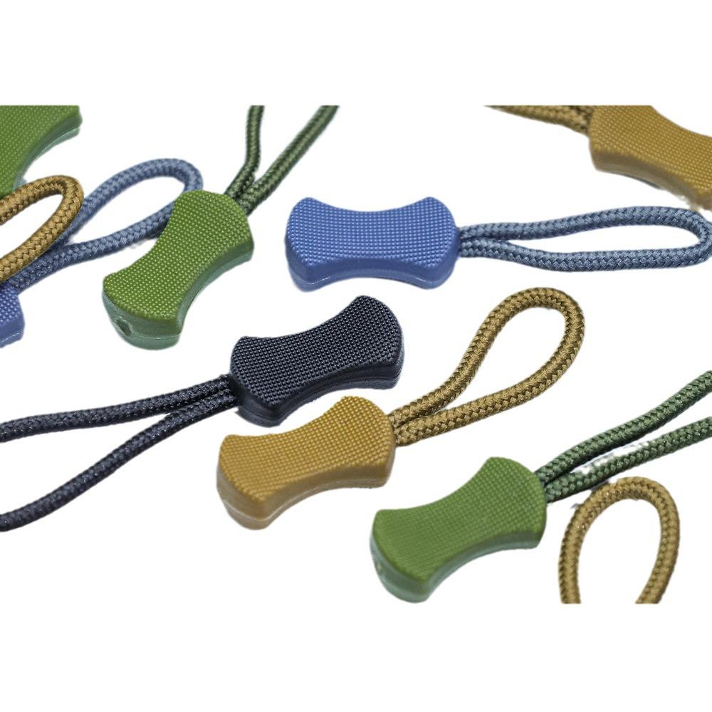 Tirette de fermeture éclair en forme d'arête de poisson pour bagages, sacs et vêtements