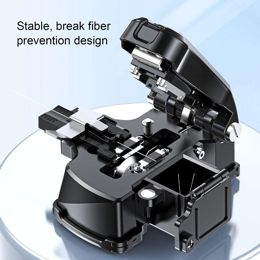 Optical Fiber Cleaver Tool Kit Full Automatic Accurate Optic Cable Cutter A3 Fiber Optic Cleaver for Industrial