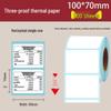 Waterproof Self-Adhesive Thermal Label Paper for ePacket Waybills, 100x150 Mm