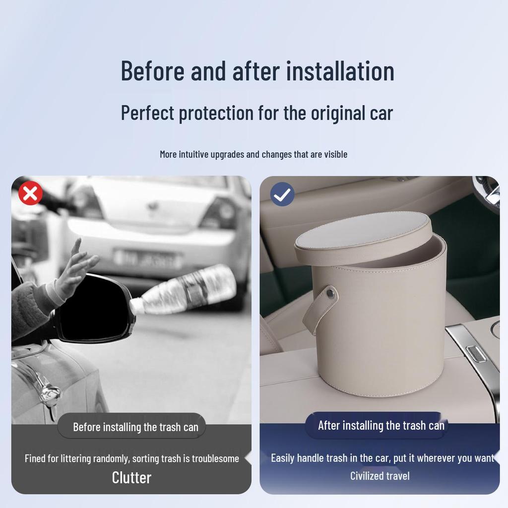 Xiaomi YU7 Car Trash Can: Multi-Functional Storage and Organizer for Car Interiors