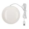 Large Heated Water Bowl USB Ceramic Automatic Heating Smart Thermal Bowl Heated Waterer for Dog Cats in Winter