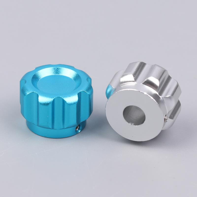 Simulator-Taste 20mm Metallknopf 6mm Löcher für Lenkrad-Upgrade Rennkonsole DIY-Spielumgebung